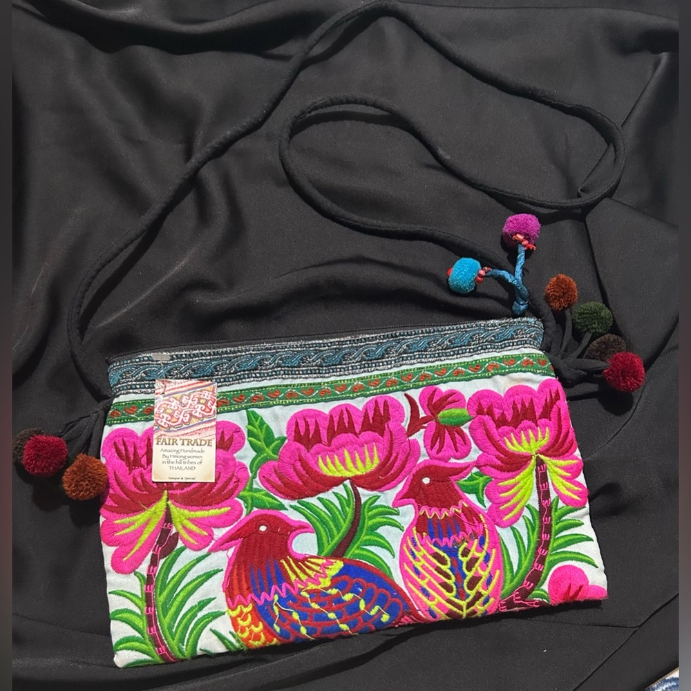Fair Trade UNIQUE & SPECIAL HANDMADE Zip BAG